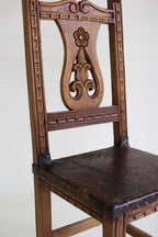 Fleur De Lis Reclaimed Colombian Dining Chair