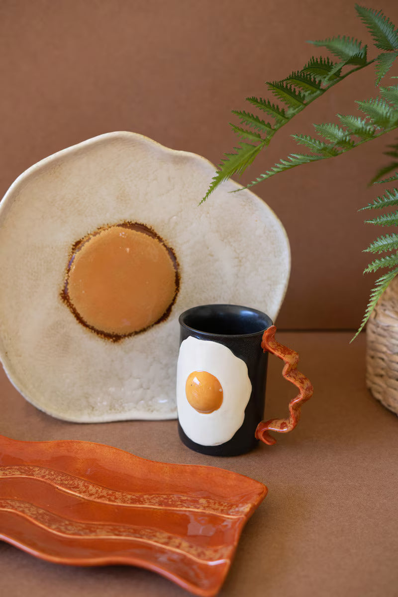 CERAMIC MUG - BACON AN EGGS