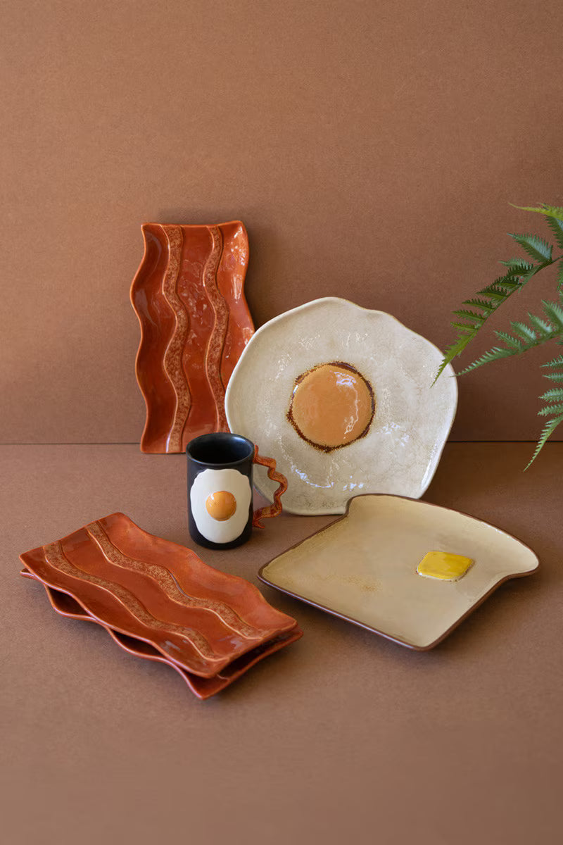 Ceramic Bacon Platter
