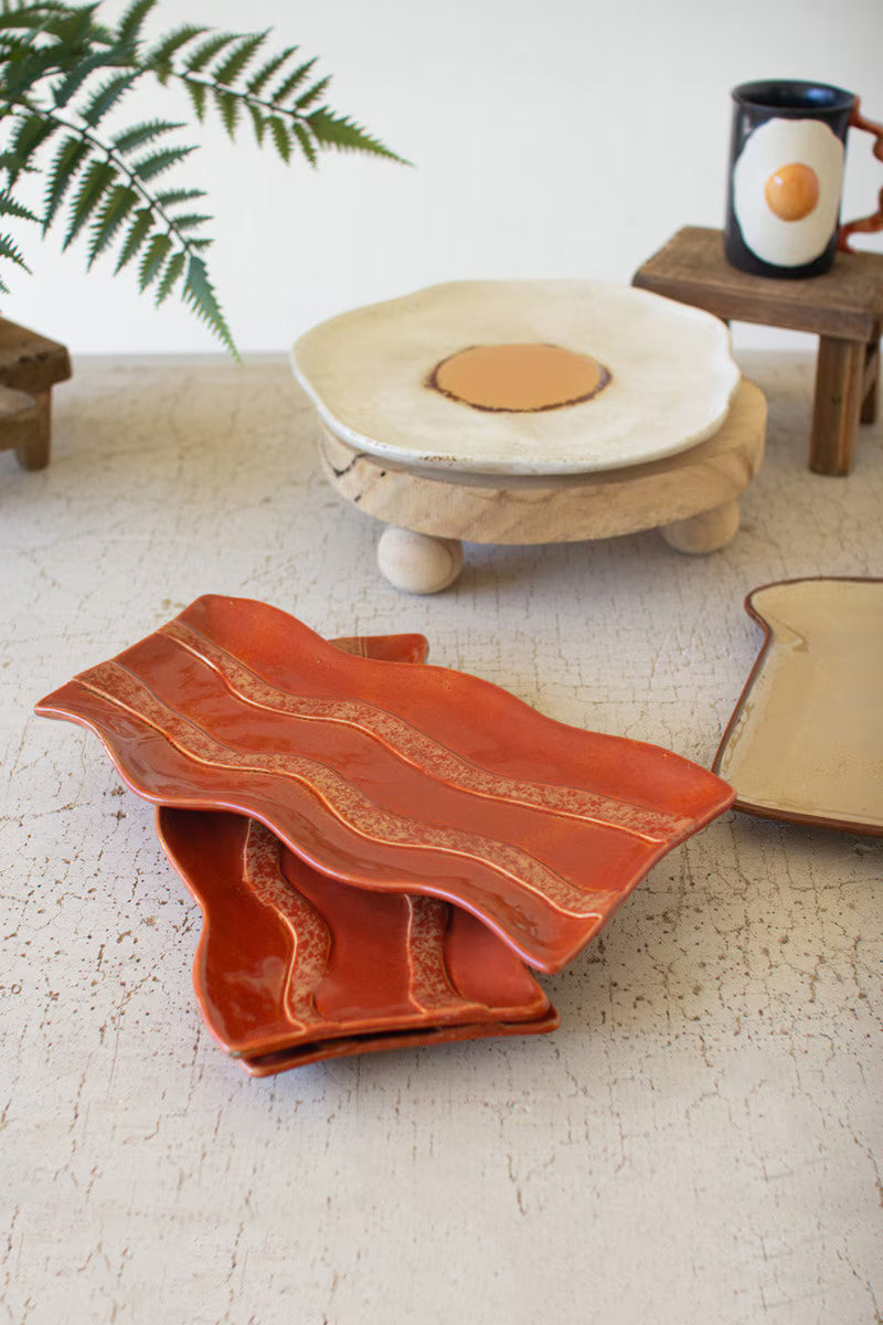 Ceramic Bacon Platter