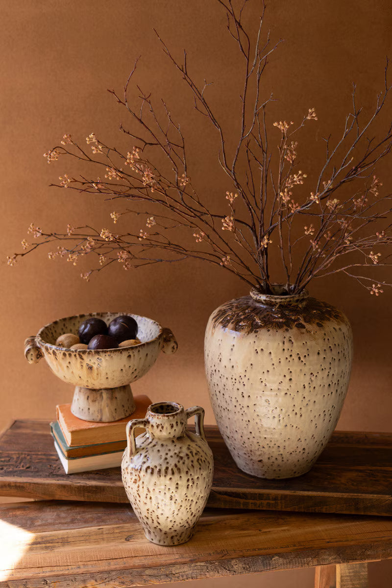 Rustic Ceramic Compote