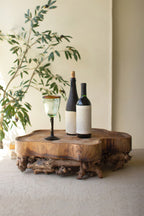 MULBERRY ROOT AND WILLOW WOOD SERVING TRAY