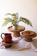 Set of 3 Wooden Display Stands