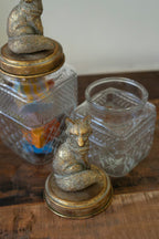 SET OF TWO FOX CANISTERS