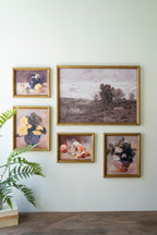 SET OF FIVE FRAMED GALLERY WALL PRINTS