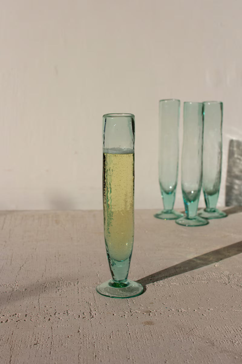 TALL RECYCLED CHAMPAGNE FLUTE
