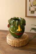 CERAMIC HEAD PLANTER - STARFRUIT