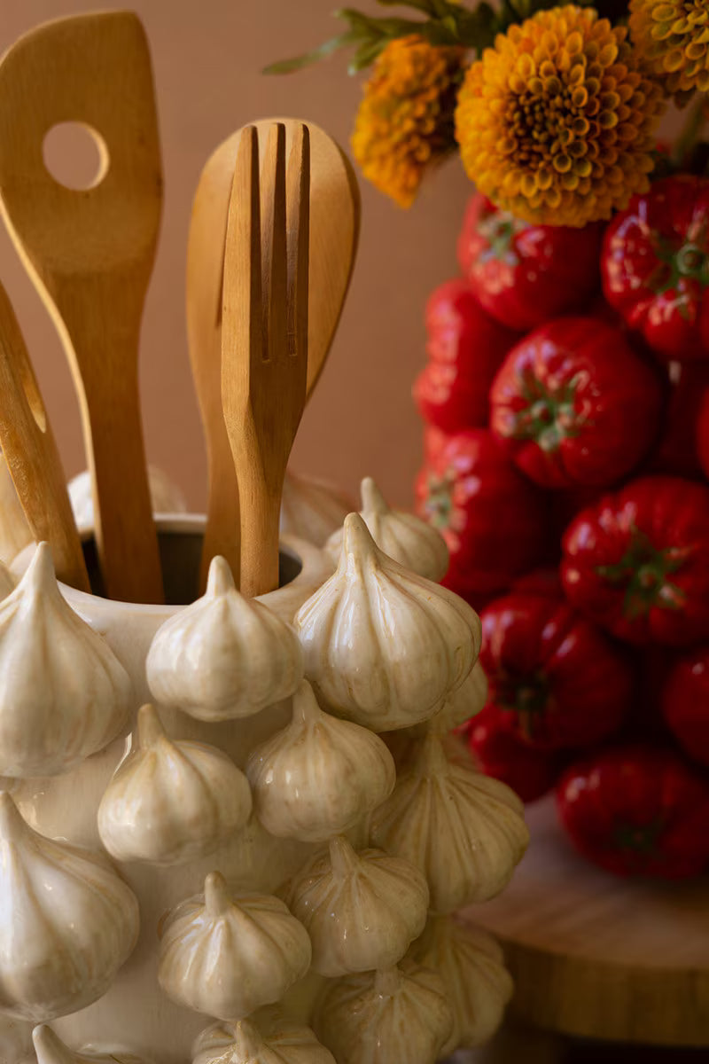 CERAMIC VASE - GARLIC