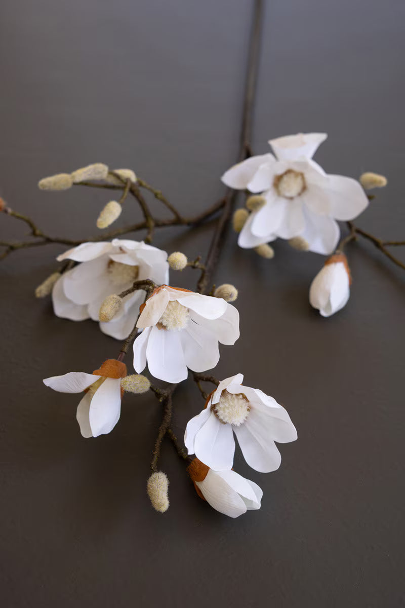 Artificial Japanese Magnolia Branch