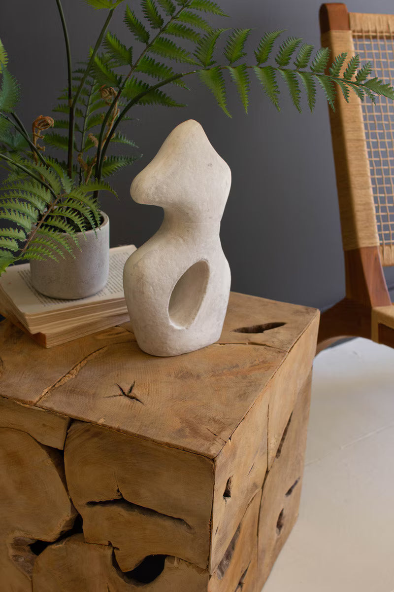 Rustic Teakwood Cube