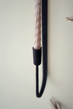 FORGED-IRON SINGLE TAPER WALL SCONCE