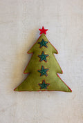 Felt Green Tree Christmas Pillow