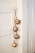 STRING OF BRASS FINISH BELLS