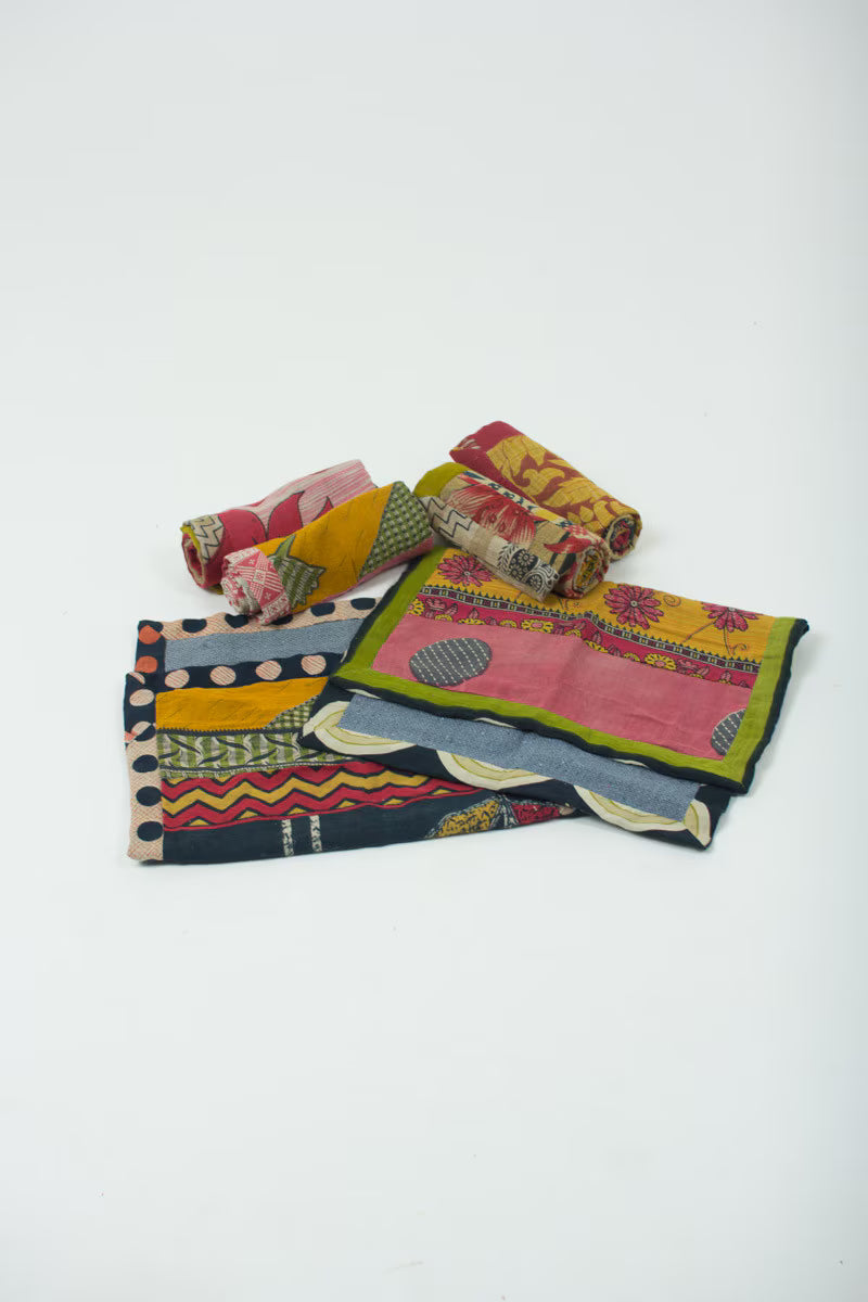 Set of 6 Kantha Place Mats