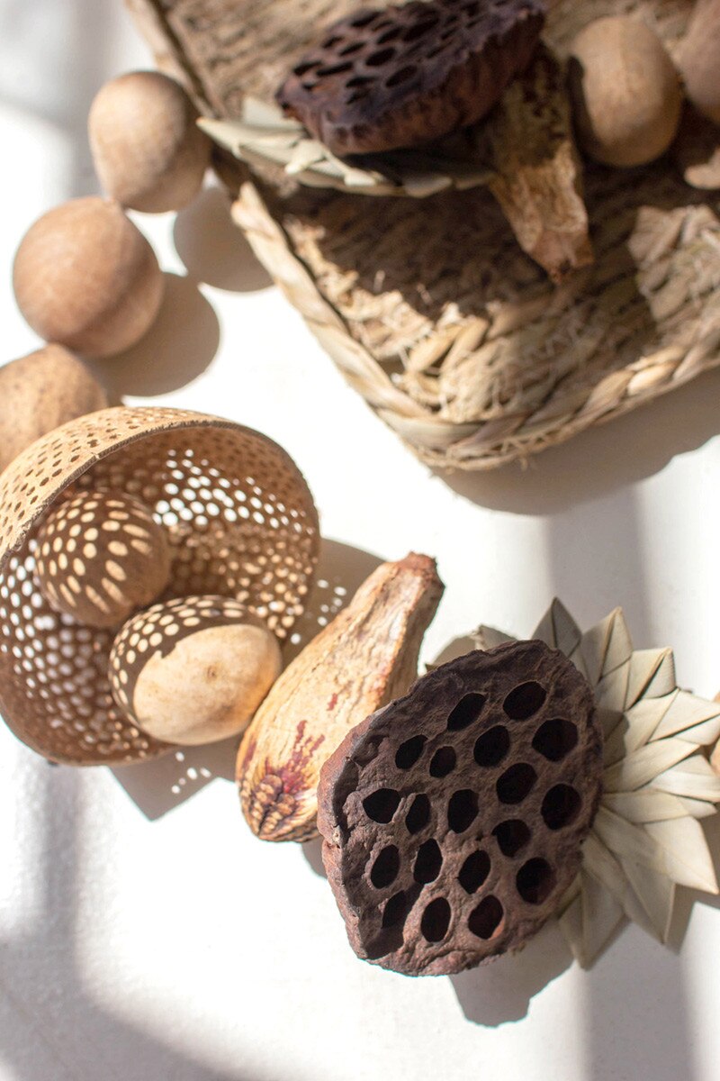 MIXED DRIED BOTANICAL GARLAND