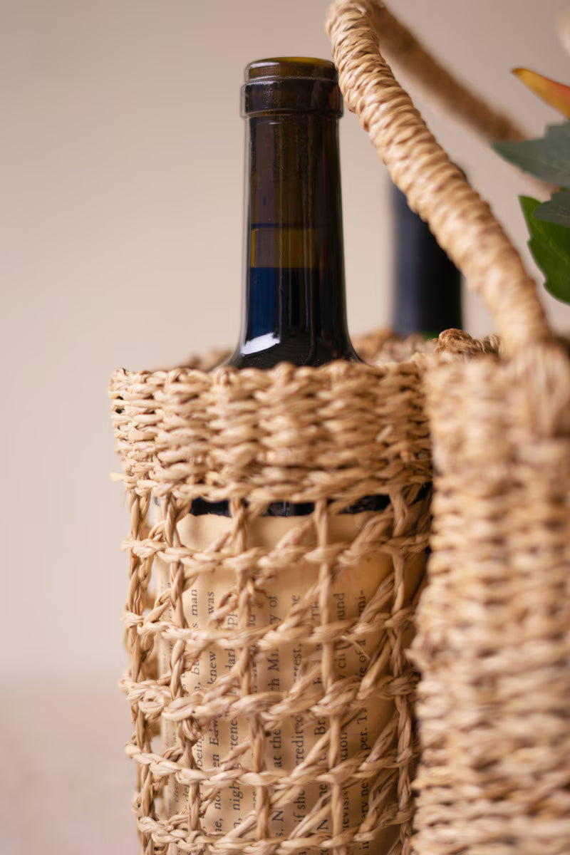 Seagrass Wine and Storage Basket