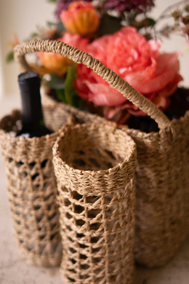 Seagrass Wine and Storage Basket