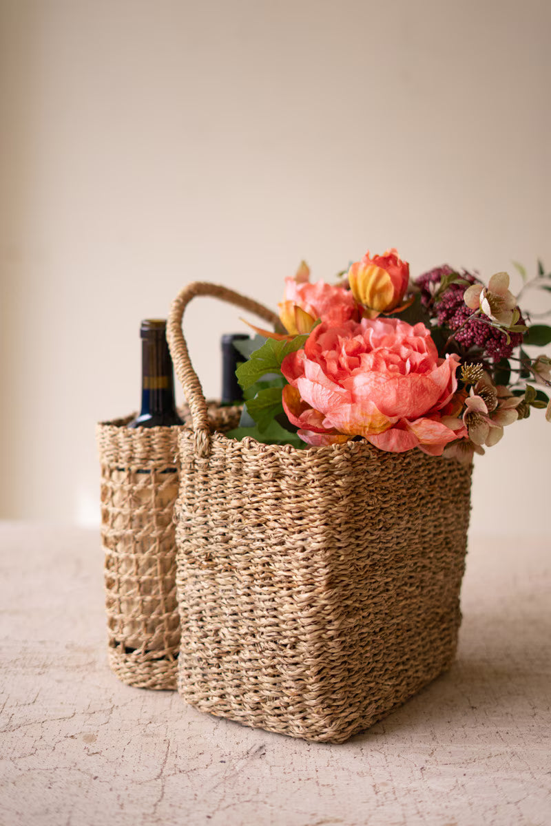 Seagrass Wine and Storage Basket